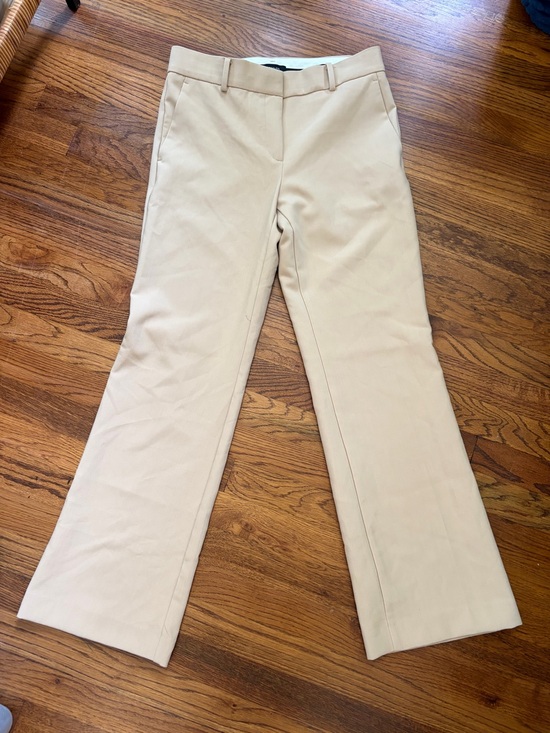 Ann Taylor Pants - *Ann Taylor Beige Straight-Leg Dress Pants